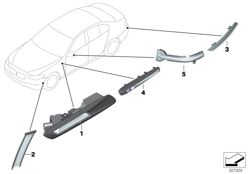 Direction ind. repeat/side marker light