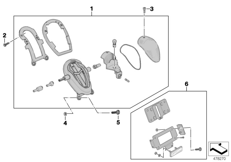 Conversion rear light US version