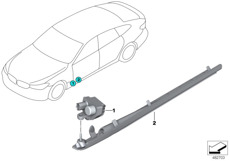 Illuminated headliner