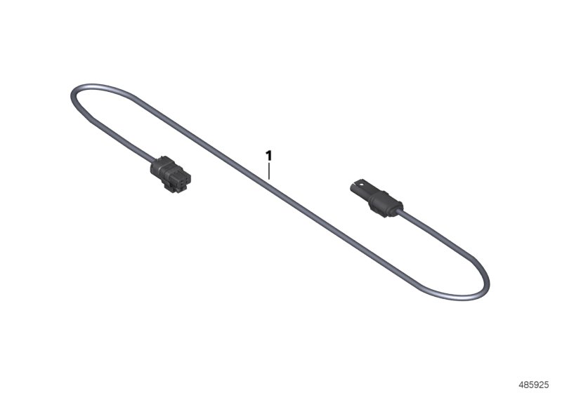 Adapter lead LED additional headlight