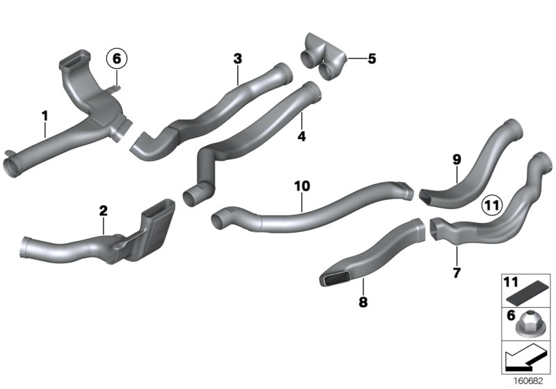 Air ducts under floor