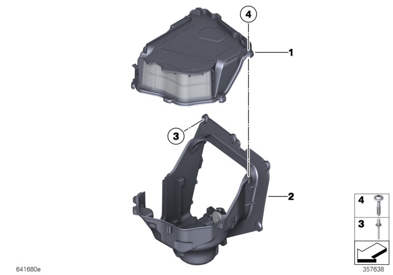 Single parts, blower housing