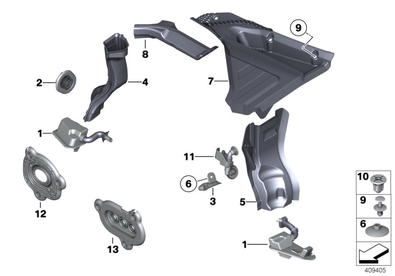 Various grommets / covers