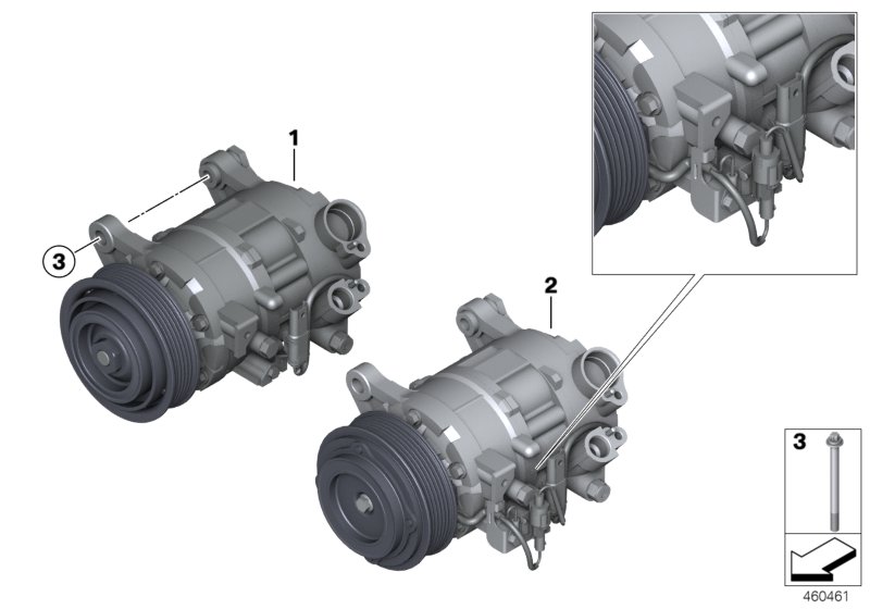 RP Air conditioning compressor