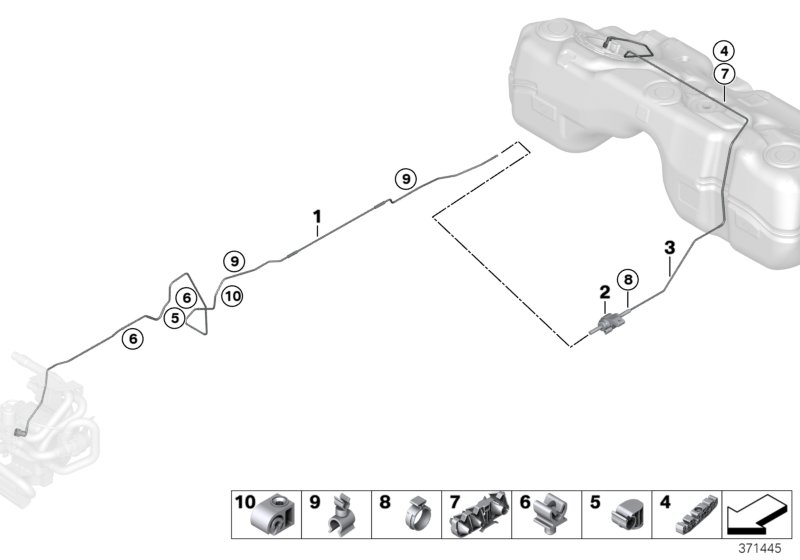 Fuel supply/pump/tubing