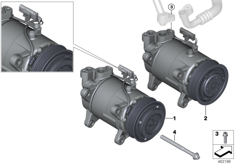 RP Air conditioning compressor