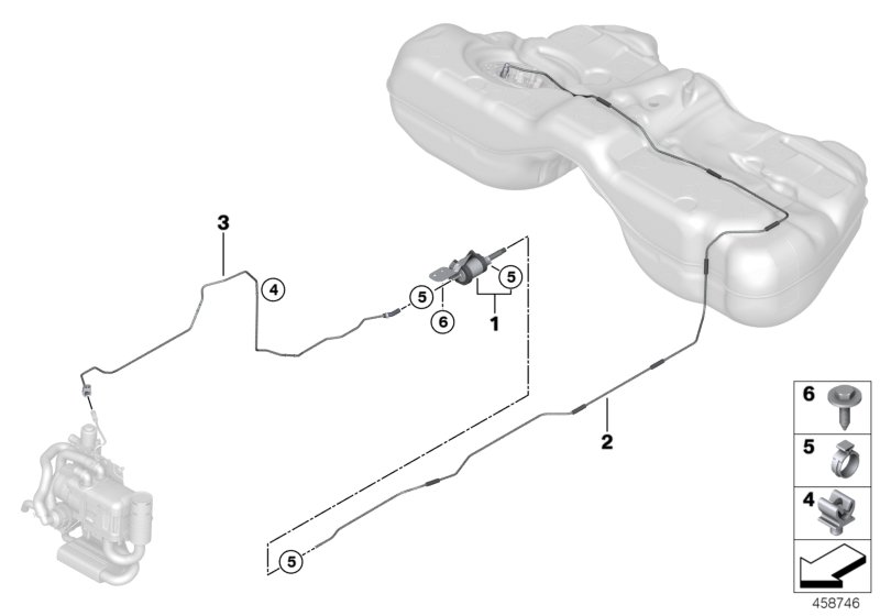Fuel supply/pump/tubing