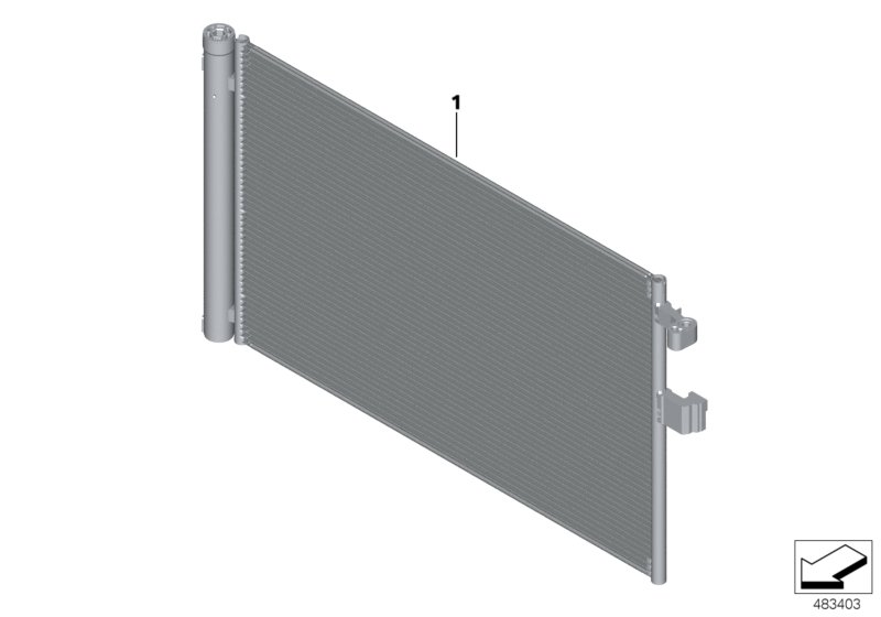 Condenser, air conditioning