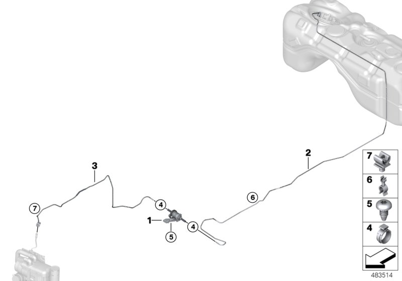 Fuel supply/pump/tubing