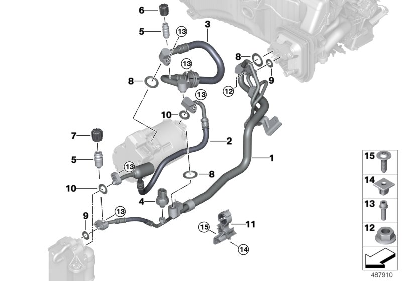 Refrigerant lines, hybrid