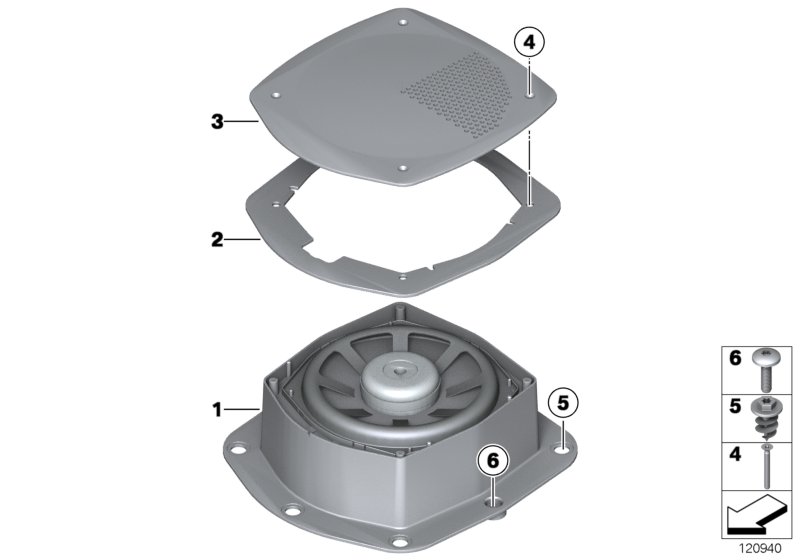Components central bass