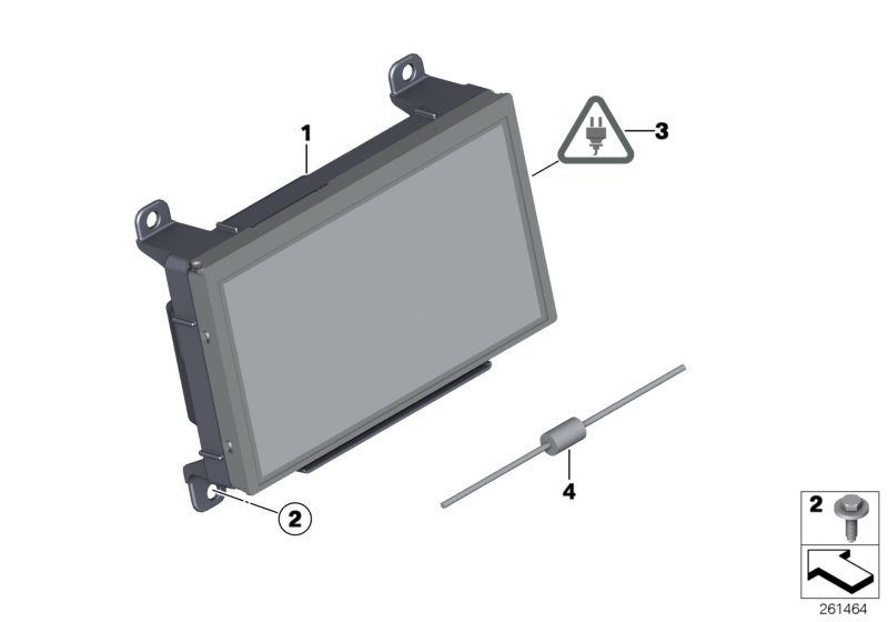 Central information display