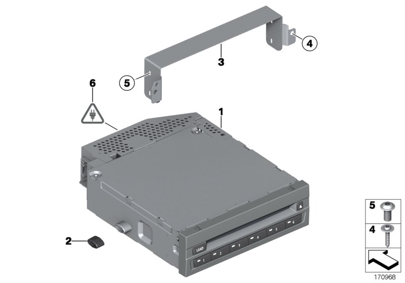 DVD Changer/Bracket