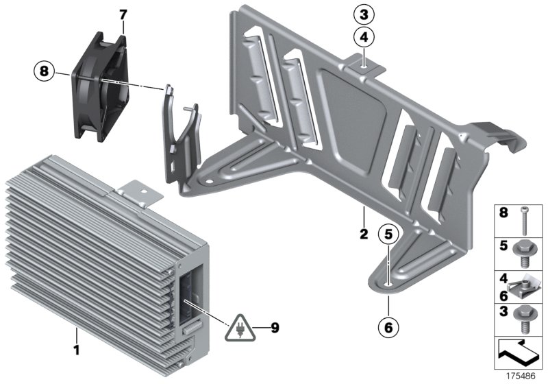 Amplifier / bracket