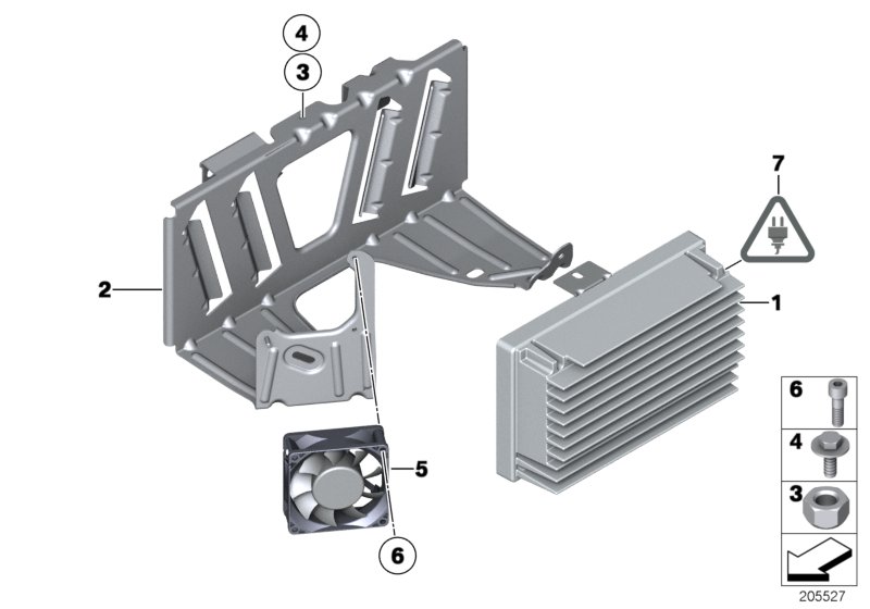Amplifier / bracket