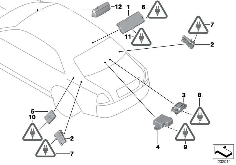 Single parts f antenna-diversity