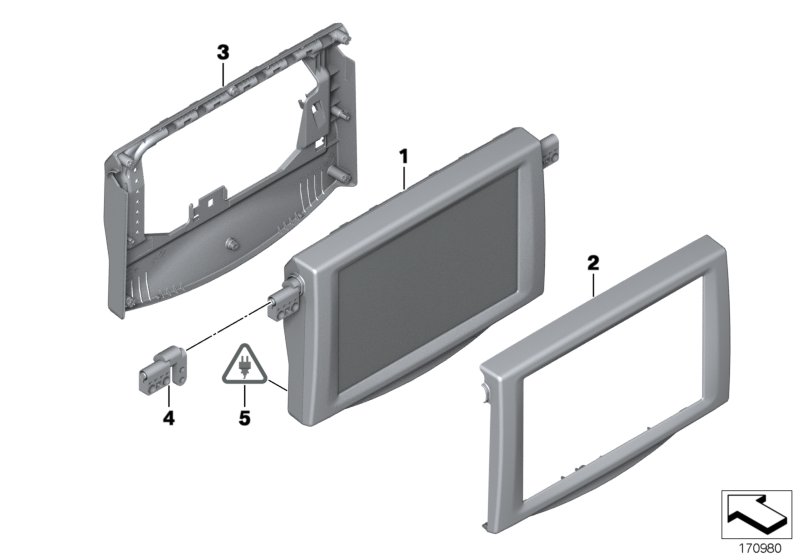 Rear compartment monitor