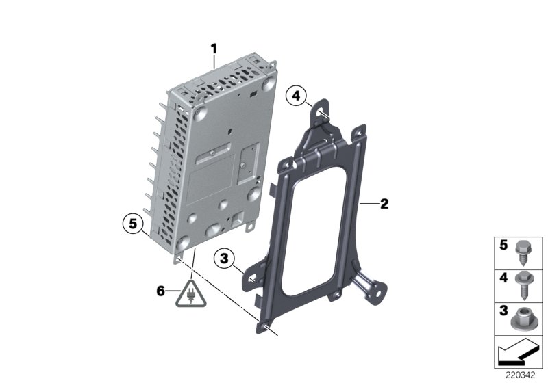 Amplifier/holder, Harman Kardon system