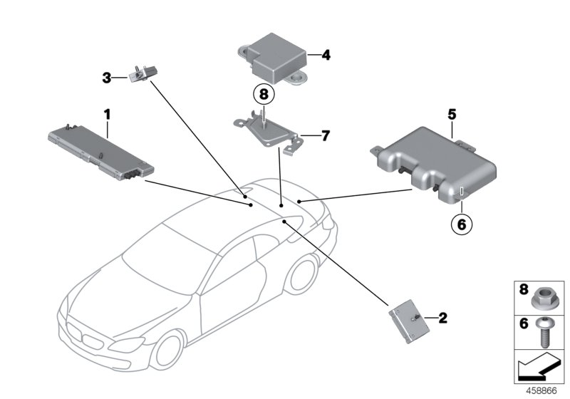 Single parts f antenna-diversity