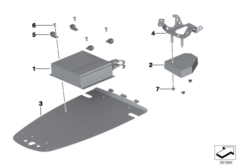 On-board computer, mobile radio system