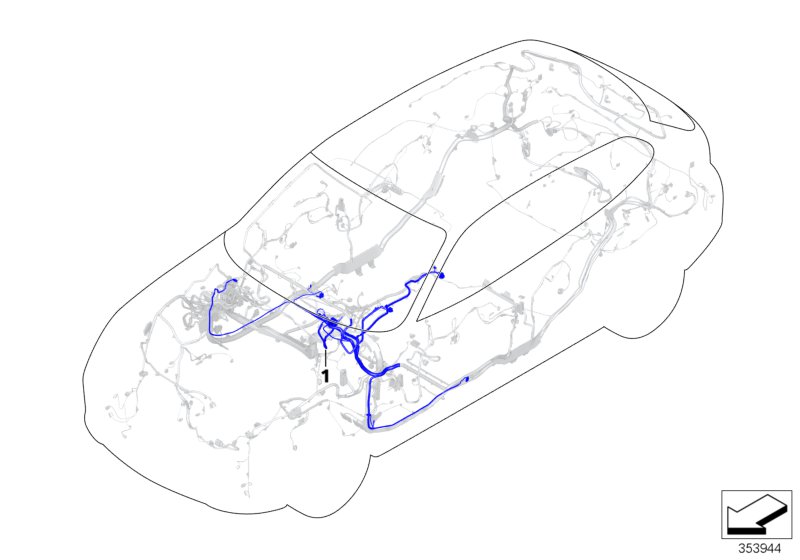 Audio wiring harness
