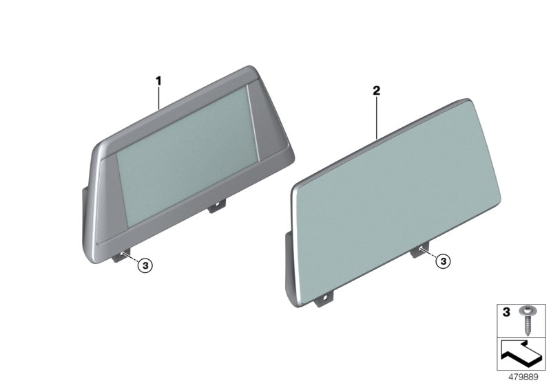 Central information display