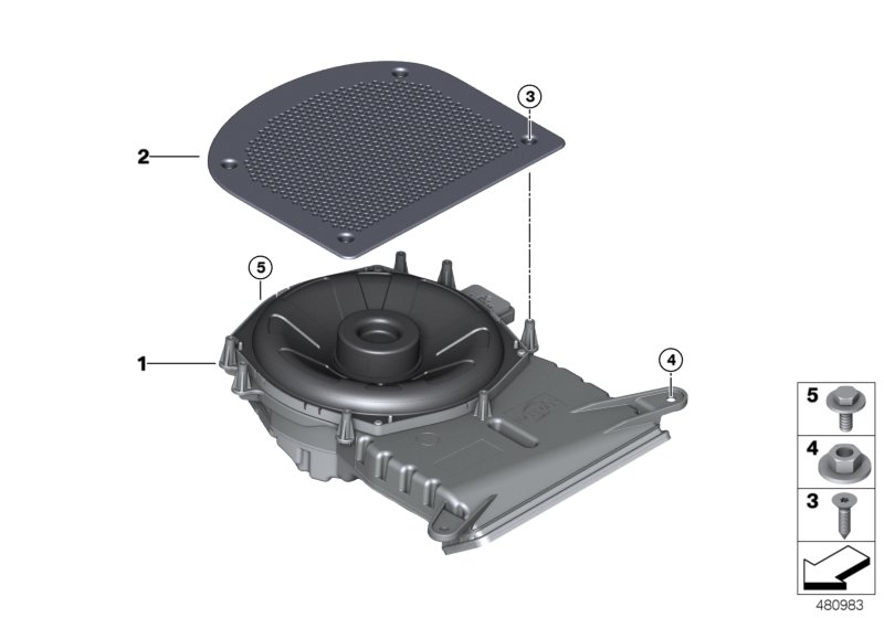 Components central bass