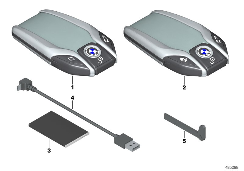 Radio remote control with display