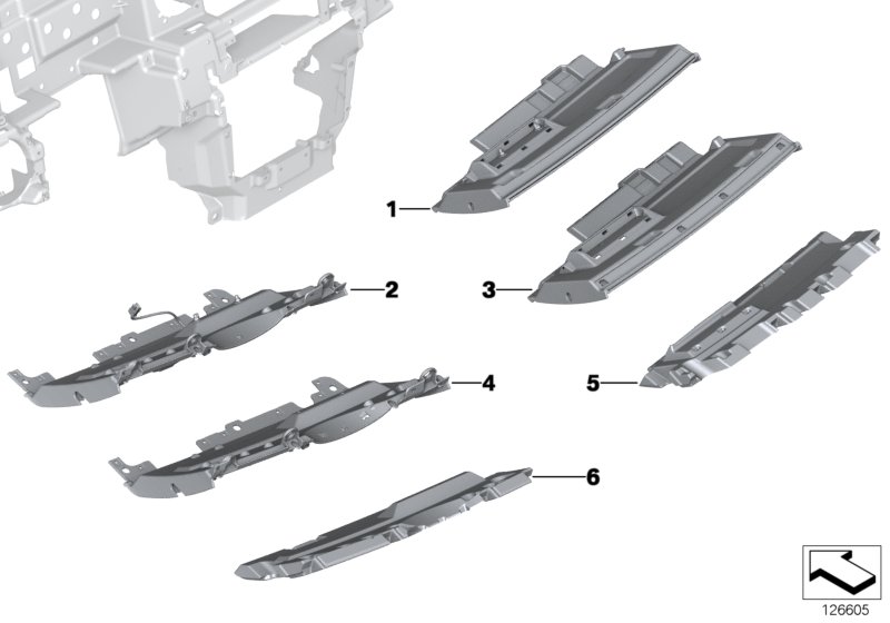 Airbag knee protection