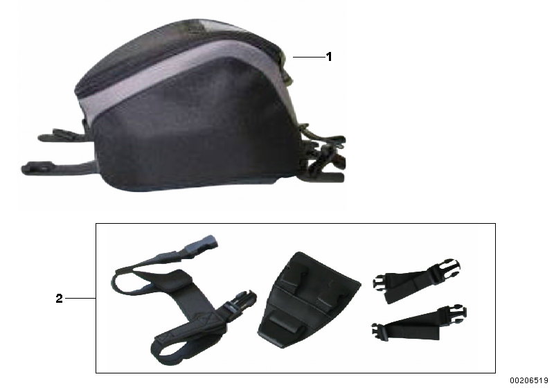 Tank bag K43