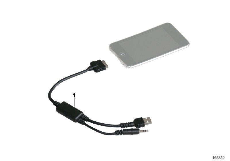 Cable adapter for Apple iPod