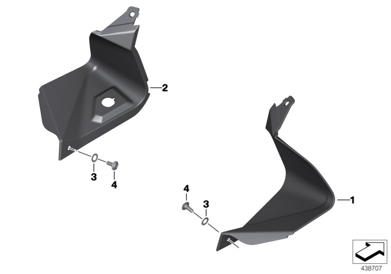 HP Carbon cockpit fairing