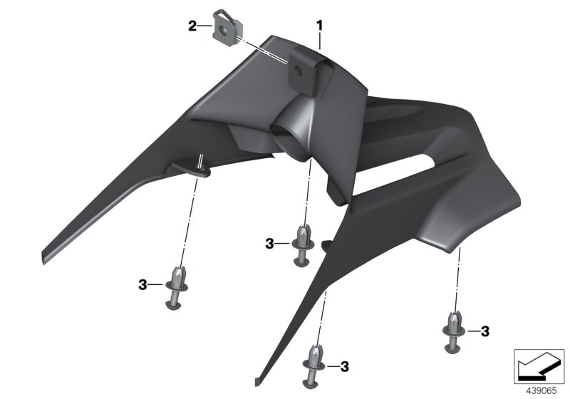 HP carbon cover, number plate carrier