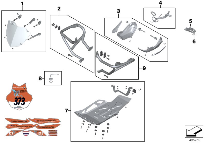 GS Trophy conversion