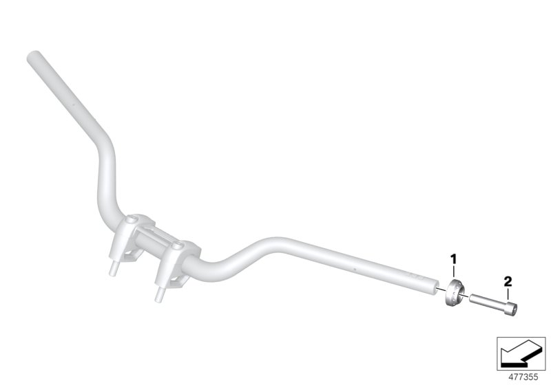 Handlebar vibration absorber