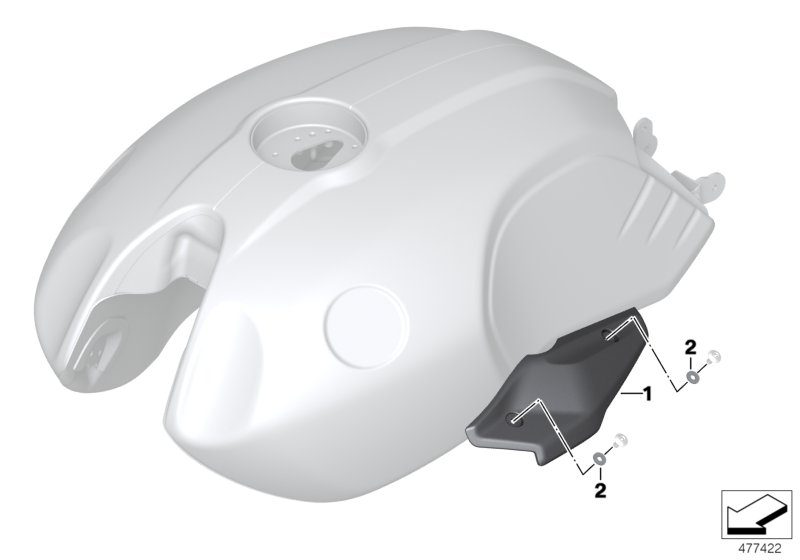 HP Carbon trim throttle body