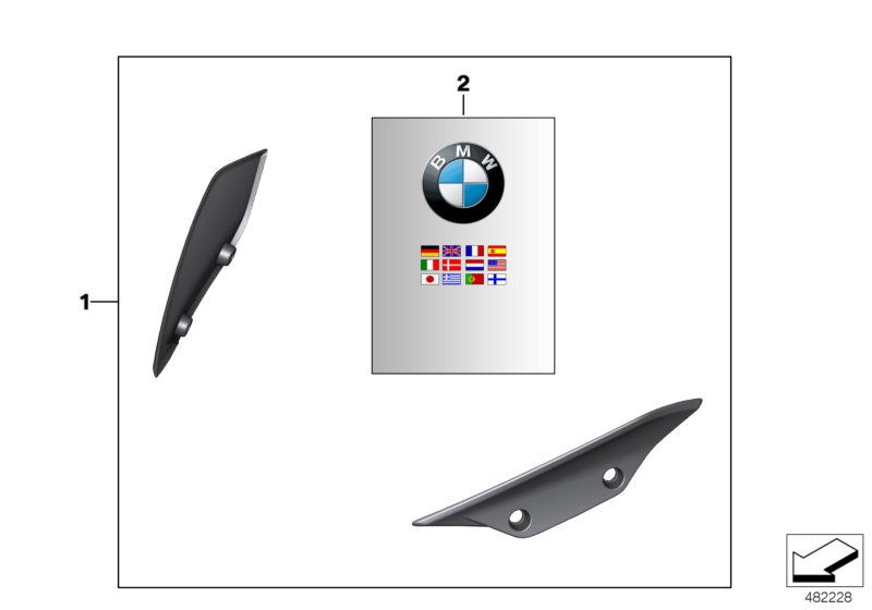 HP Carbon wind deflector