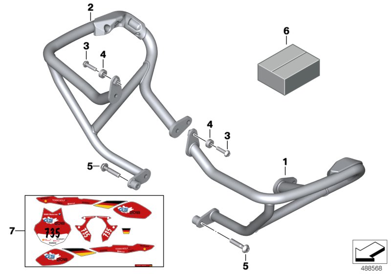 GS Trophy conversion