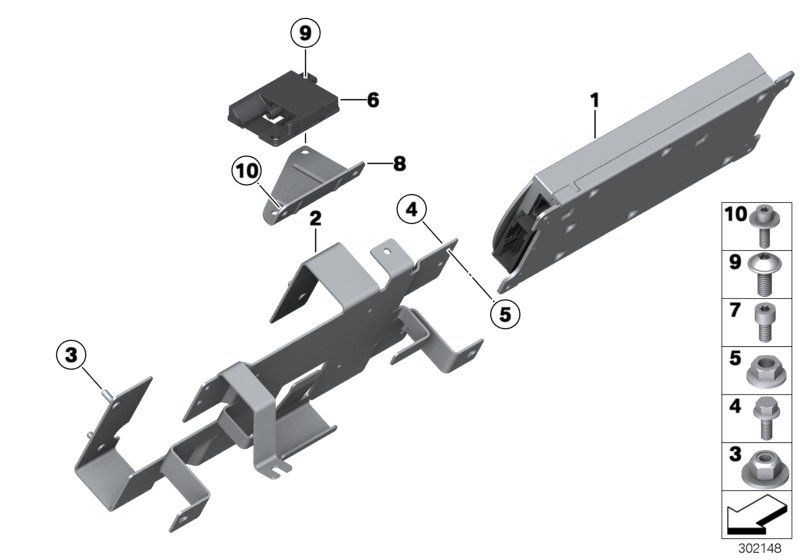 Individual parts, car phone