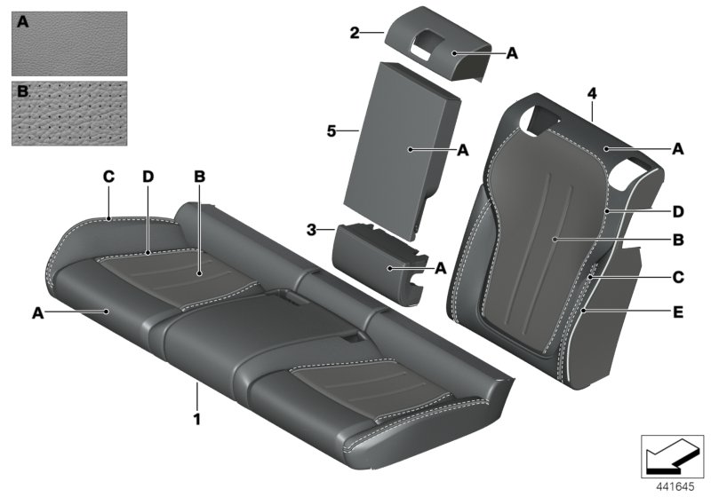 Individual cover,Klima-Leather comf.seat