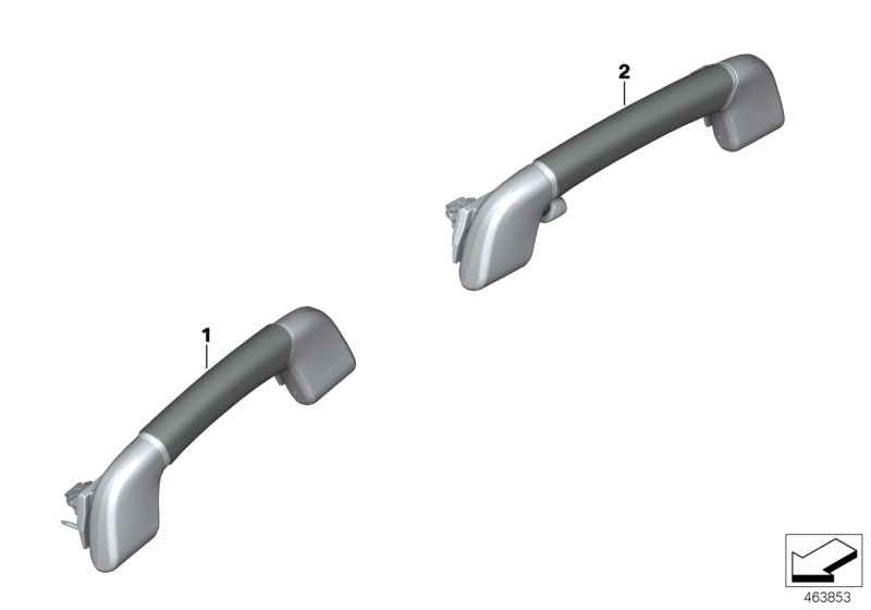 Individual grab handle