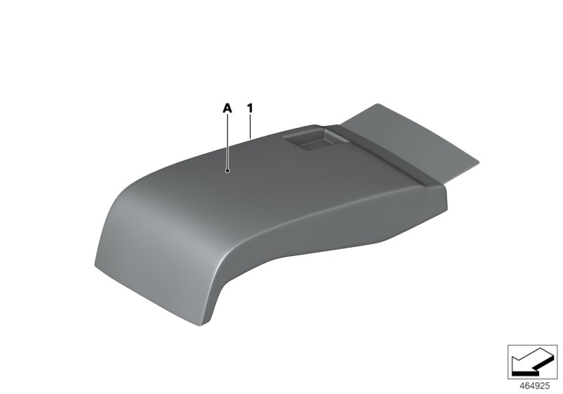 Indiv. cover, comfort seat, middle rear