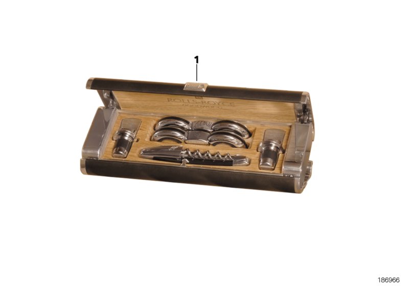 Set wine accoutrement